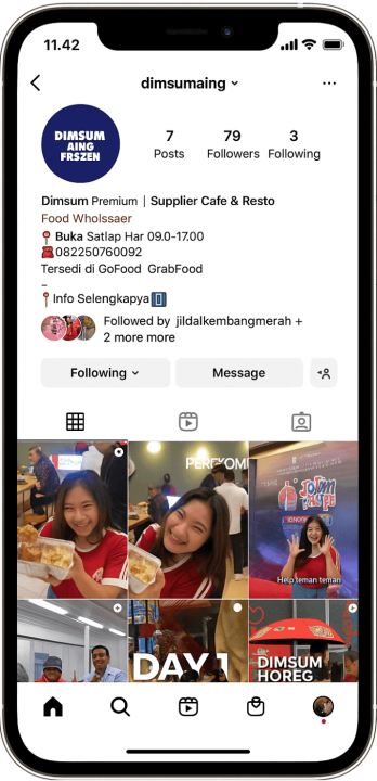 Foto Instagram Aing Dimsum